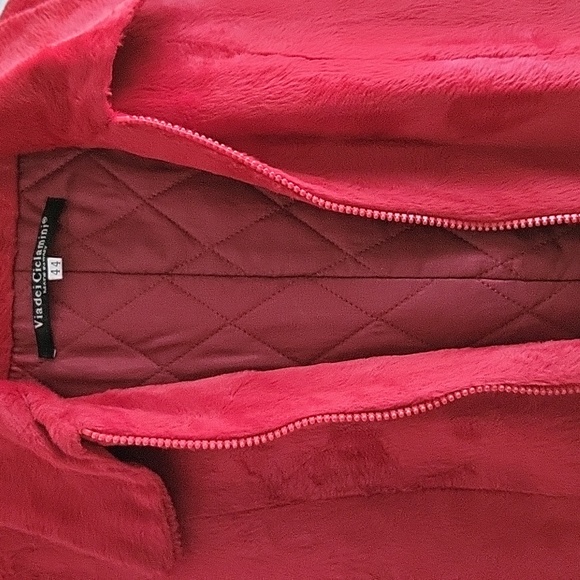 Via dei Ciclamini faux fur coat - Picture 3 of 10